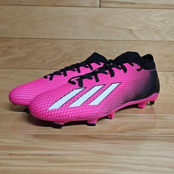 Adidas X Speedportal.3 FG Pink Black Soccer Cleats Shoe Mens GZ5076 - Picture 8 of 14